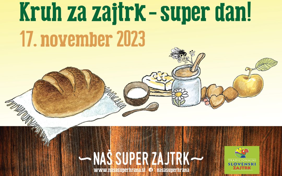 Dan slovenske hrane in Tradicionalni slovenski zajtrk 2023