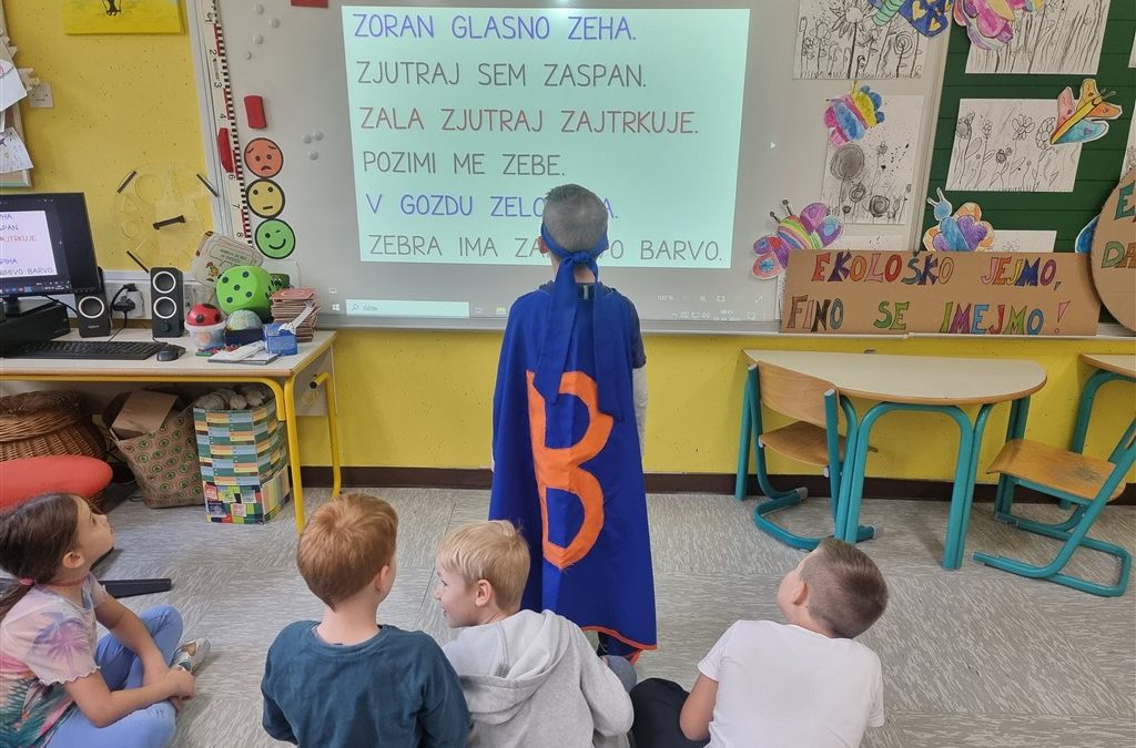 Bralni junaki v 1. b