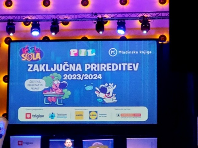 ZAKLJUČNA PRIREDITEV VESELE ŠOLE V LJUBLJANI