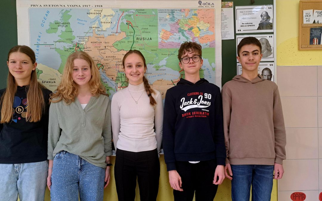 Izjemen uspeh mladih zgodovinarjev na OŠ Pohorskega odreda Slovenska Bistrica