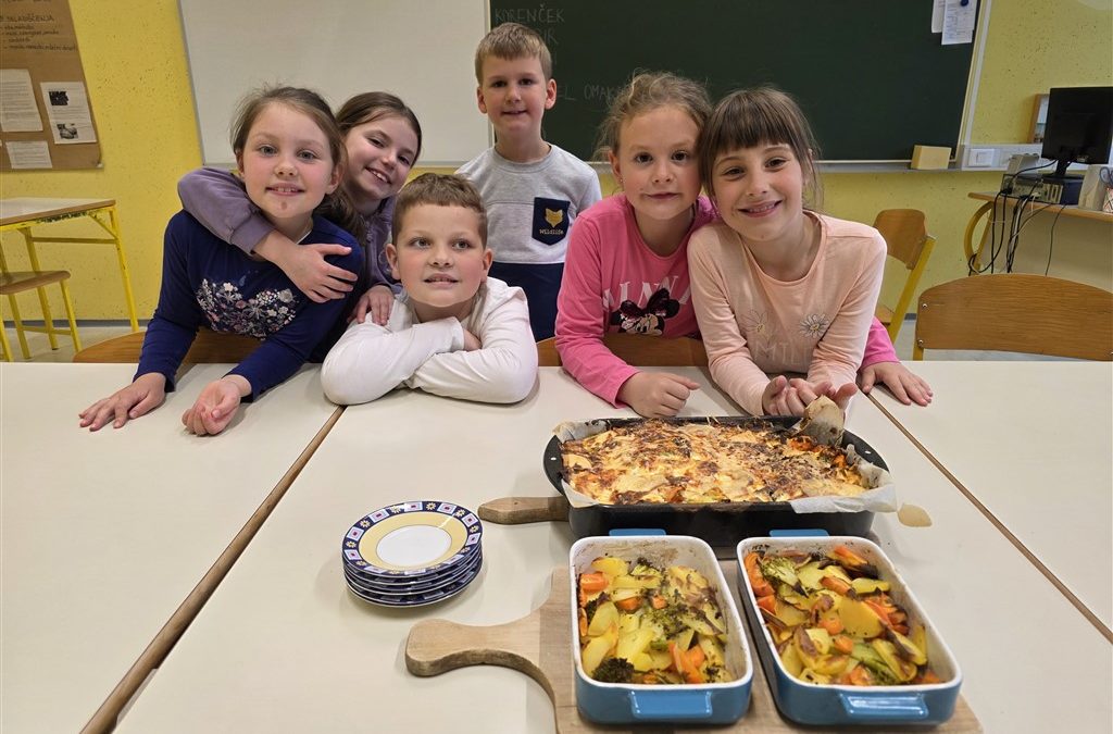 Zelenjavna zloženka – zdravo, pisano in zelo okusno!