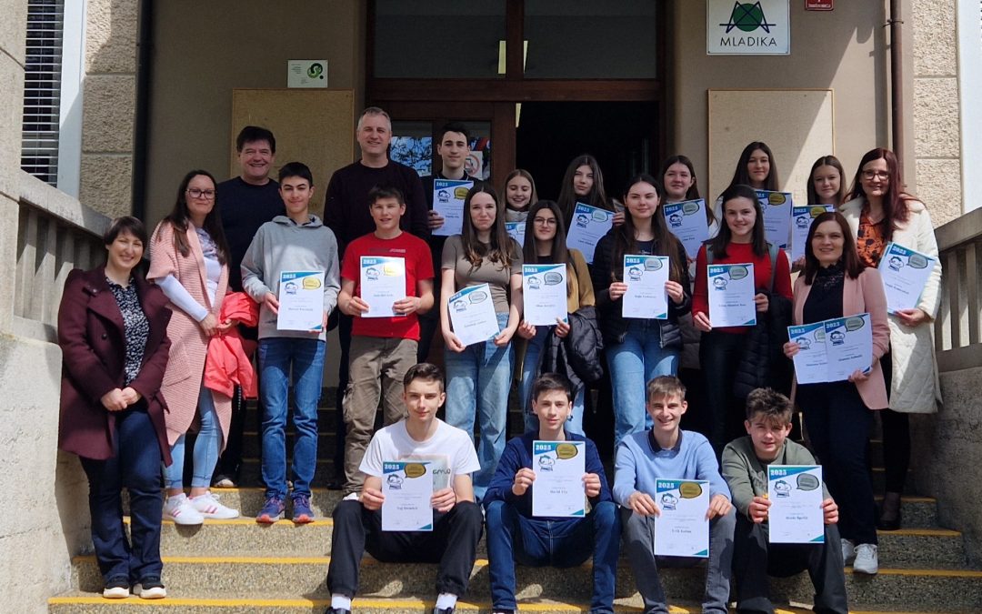 Mladi raziskovalci z OŠ Pohorskega odreda Slovenska Bistrica zelo uspešni na regijskem srečanju